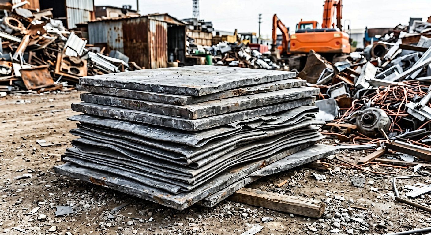 Kurşun levha ve parça hurdası